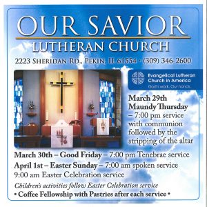 Holy Week & Easter Services flier (2)